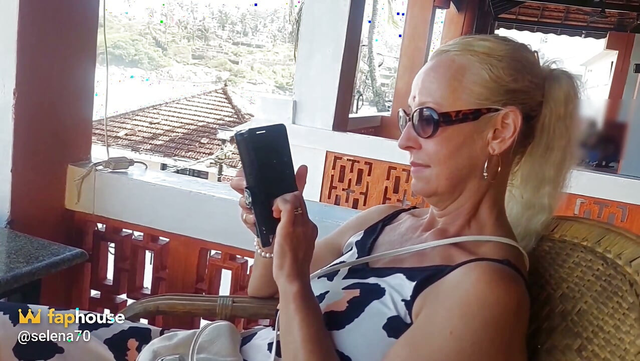 Mature Blonde Wife Enjoys Sex After Walk
