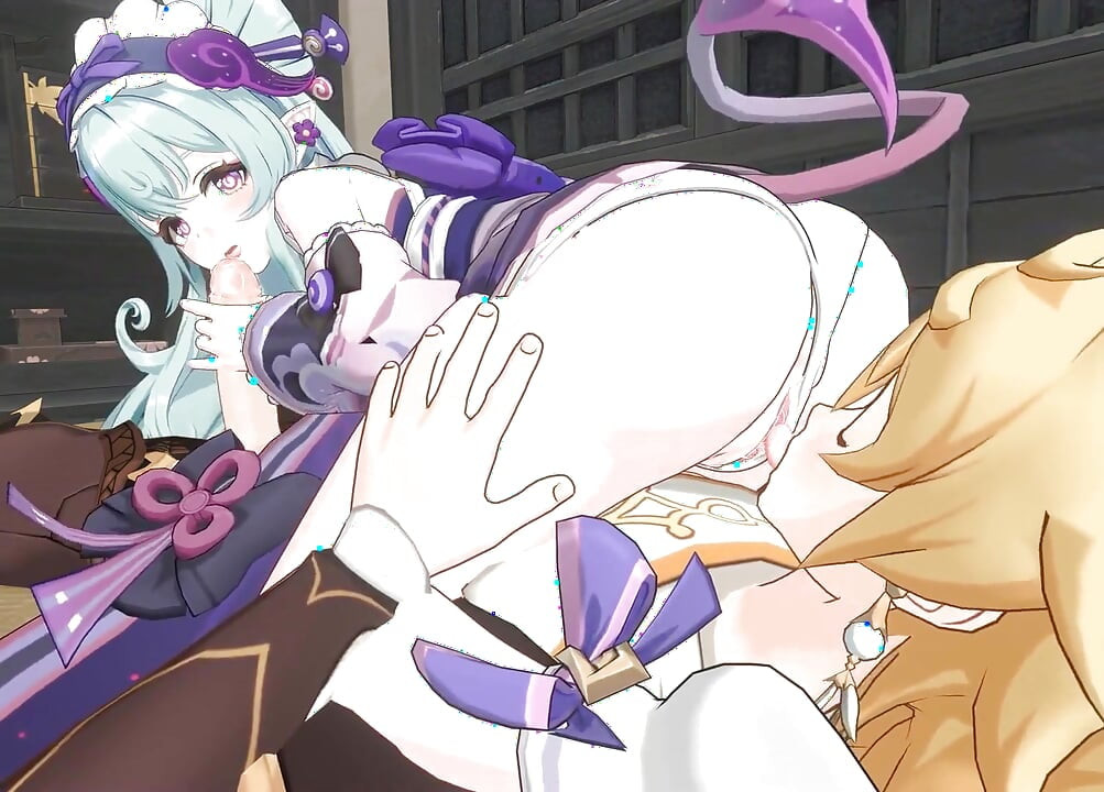Genshin Impact- Mizuki Works Out Your Stress with a Lewd, Slippery Sex Session - 3D Hentai Animation