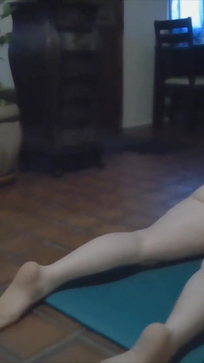 Powerful moment from "Classic Beauty Does Yoga"