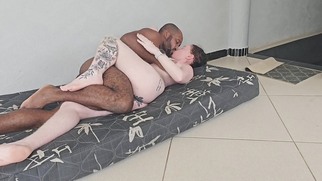 A Blonde with Big Breasts Gets Fucked with Passion and Lets Him Cum Inside Her
