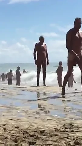 Biggest cock on beach