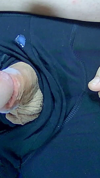 Wanking my cock nice thick hot cumshot. | Clip 1