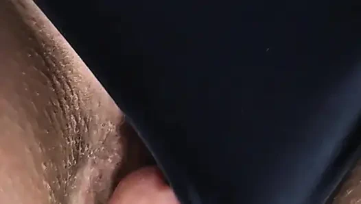 He CUMS Hard Inside Her Panties Under Her Skirt In a Crowded Bus