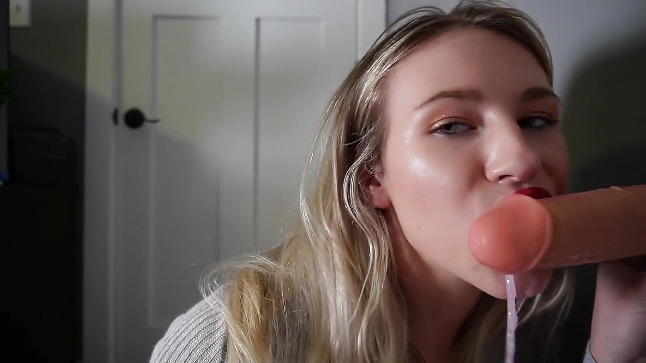 Step-stepmom Sucks Her Step-sons Cock at a Gloryhole Part Two