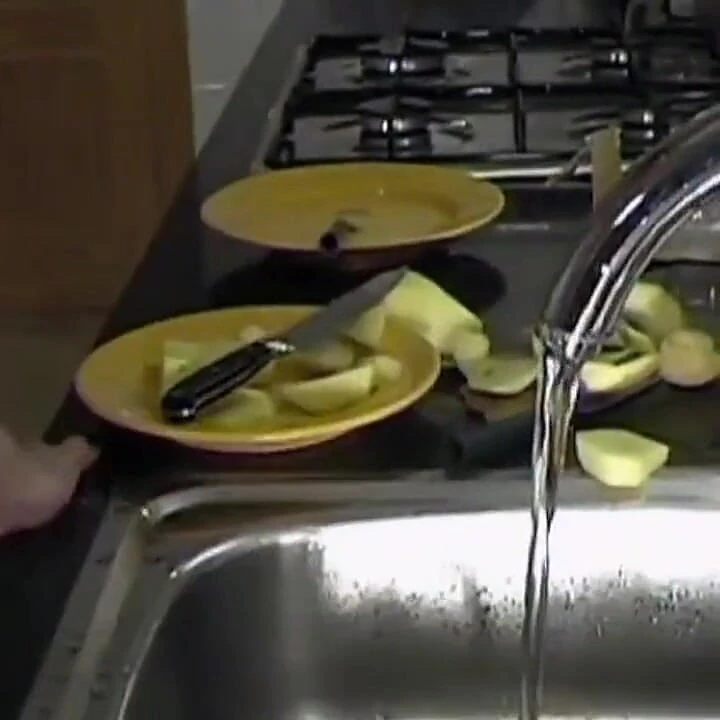 Fanny: Slutty Latin Housewife Strips and Masturbates in Kitchen