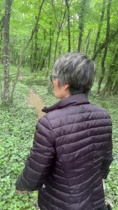Madame O, Sodomie Dans La Nature !!