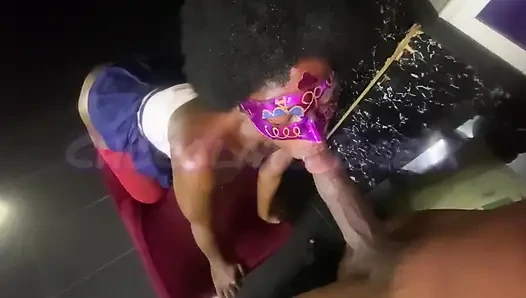 Gobbling His Fat Cock Like a Turkey on Thanksgiving.cum Here N Let Me Show U Some