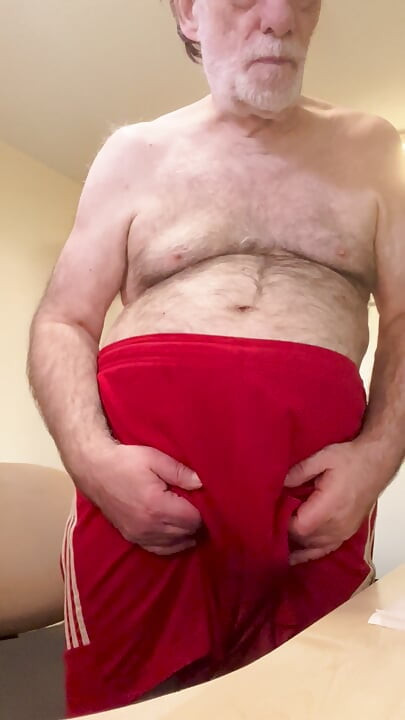 Coach Karl In His Gym Shorts 6076