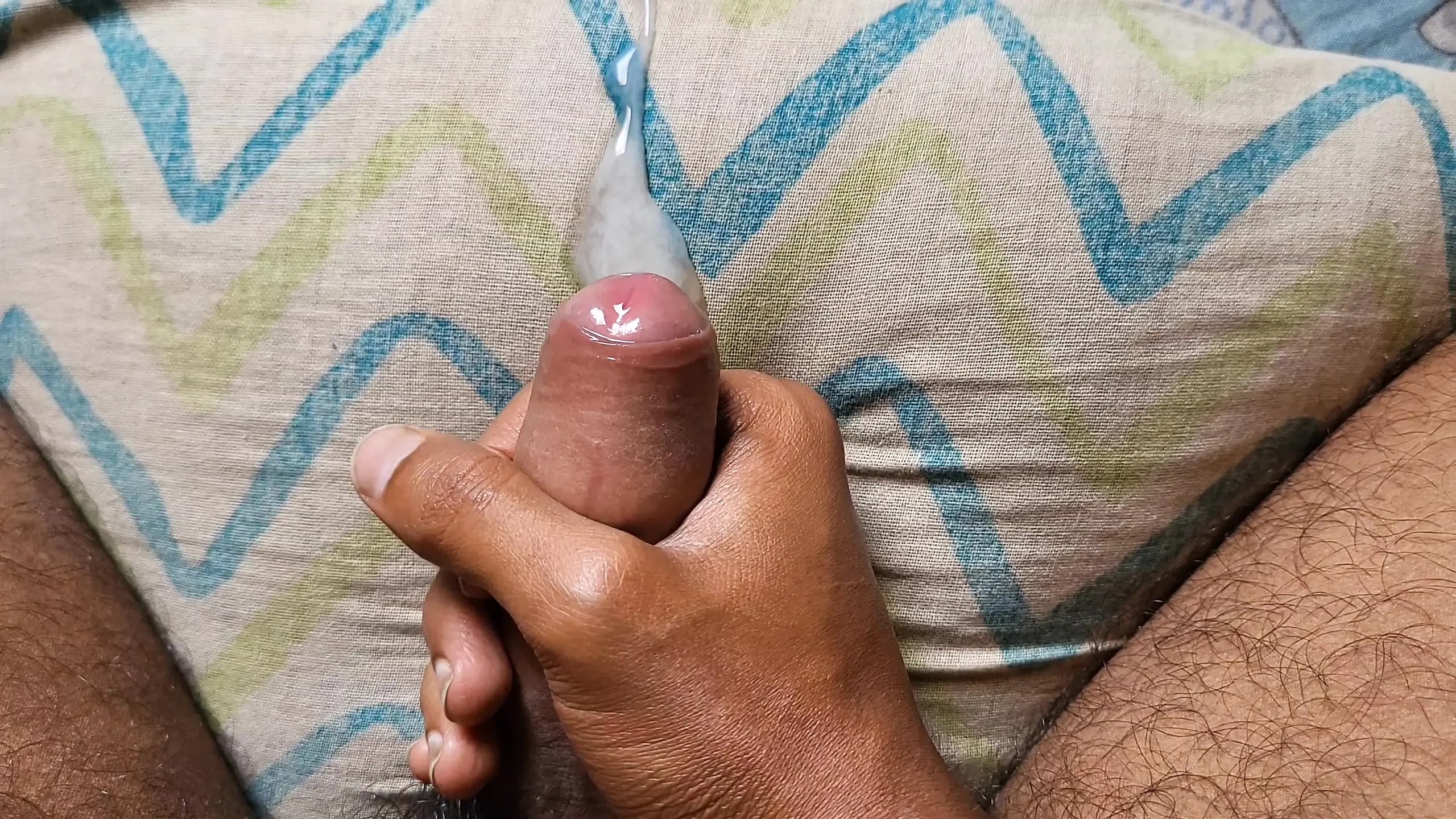 Boy masturbation when boy alone in home