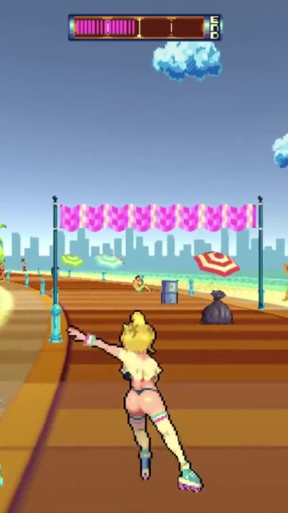 FInishing My Rollerblading BY FUCKING ALL BEACH GUYS! - Rollerbabe | Clip 1