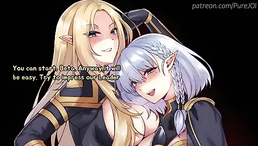 Beta decided to prove her superiority over Alpha (Sex JOI)