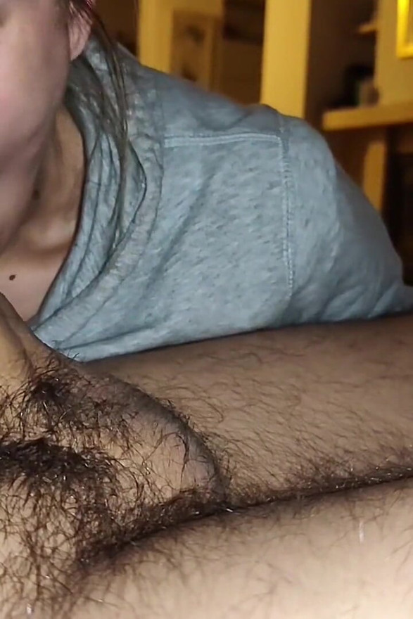 Amateur MILF Sucking Big Cock Real Homemade