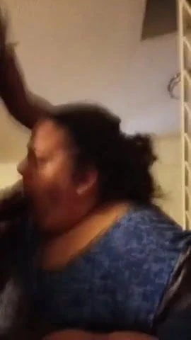Warm facial for BBW wifeey