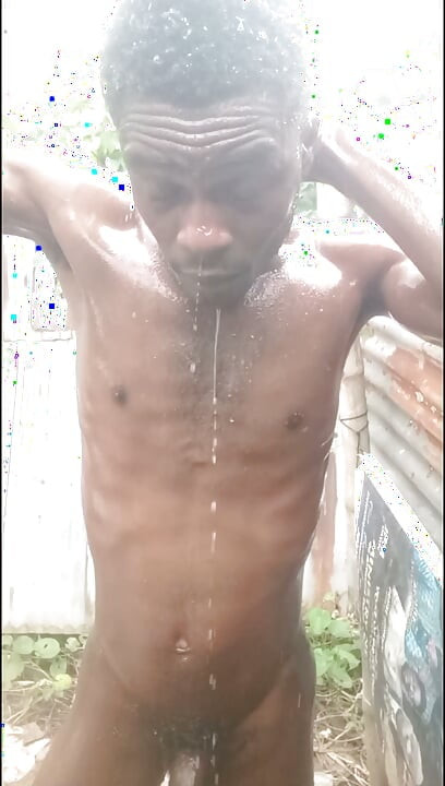 Bain extérieur torride et sexy