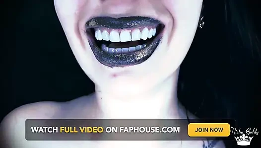 Cruel Banshee Will Eat You and Resurrect You Again and Again After You Cum in Her Mouth