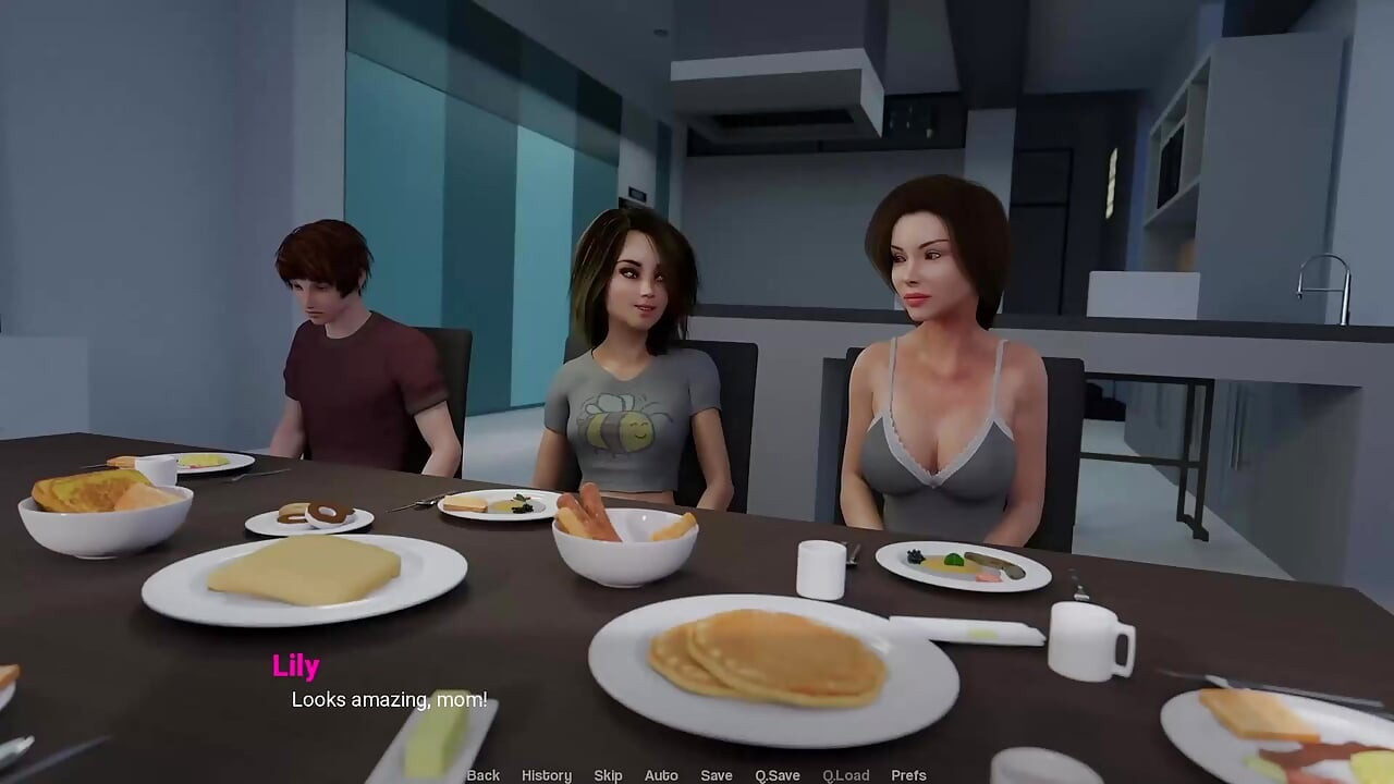 Animirana 3D porno igra - Daleko od kuće
