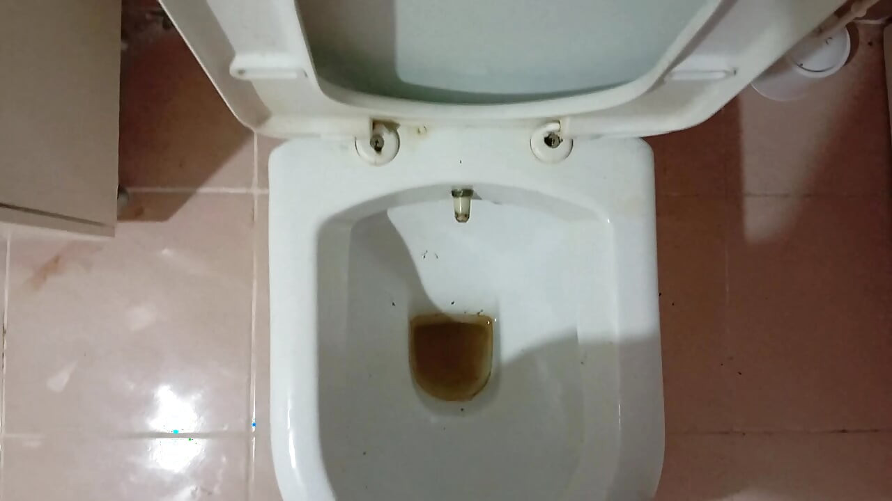 I pissing first with my little shemale dick and then masturbate and cum - Part 3
