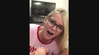 lesbian licking – best oral sex he's ever had from dirty nerd