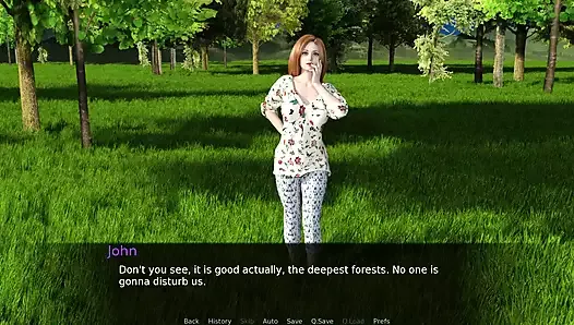 The Castaway Story: Sexy Ass Girl on the Grass in the Forest - Episode 18