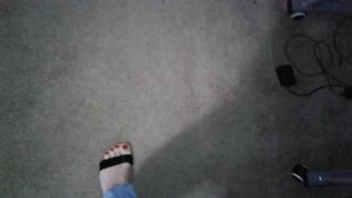 Promenade en sandale