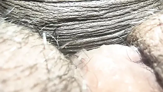 Pooja from Bihar likes to fuck with big black cock and take the throat deep