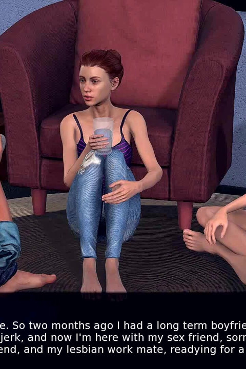 The flat lust project: guy and two girls, they are going to have threesome ep 9