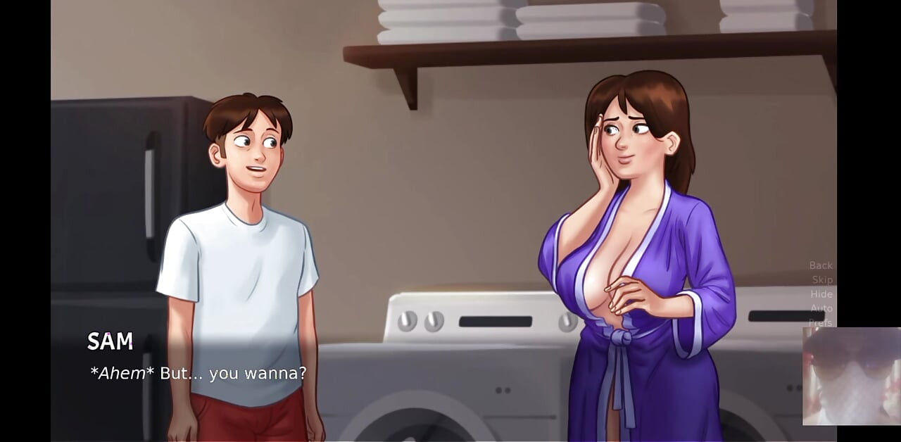 BIG BOOBED MILF STEPMOM WAS SURPRISED! I FUCK HER WHILE DOING LAUNDRY!
