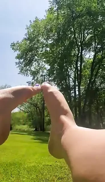 My hot feet