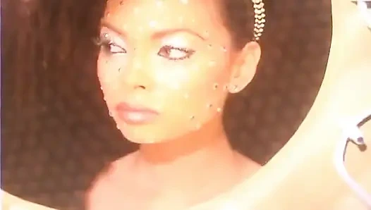 Fotoshooting Diamond Face Bike Schwarze Unterwäsche Mit Tera Patrick