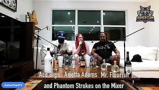 Adult Star Podcast with Arietta Adams Hosted by Mrflourish and Ace Bigs