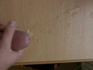Nice ejaculation with 7 big shots of sperm