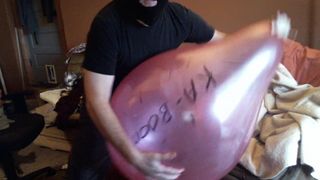 Tilly Round Ka-Boom Balloon! - Retro (PG Rated)