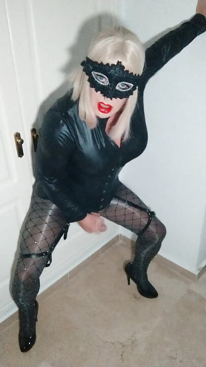 Emmas Catsuit Crossdress