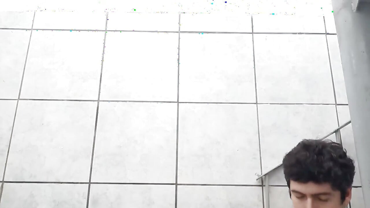 Handsome Man Powerful Cumshot