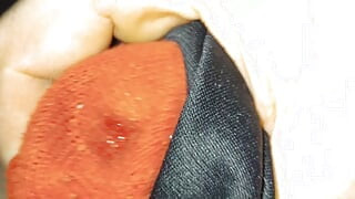 Cum in sock