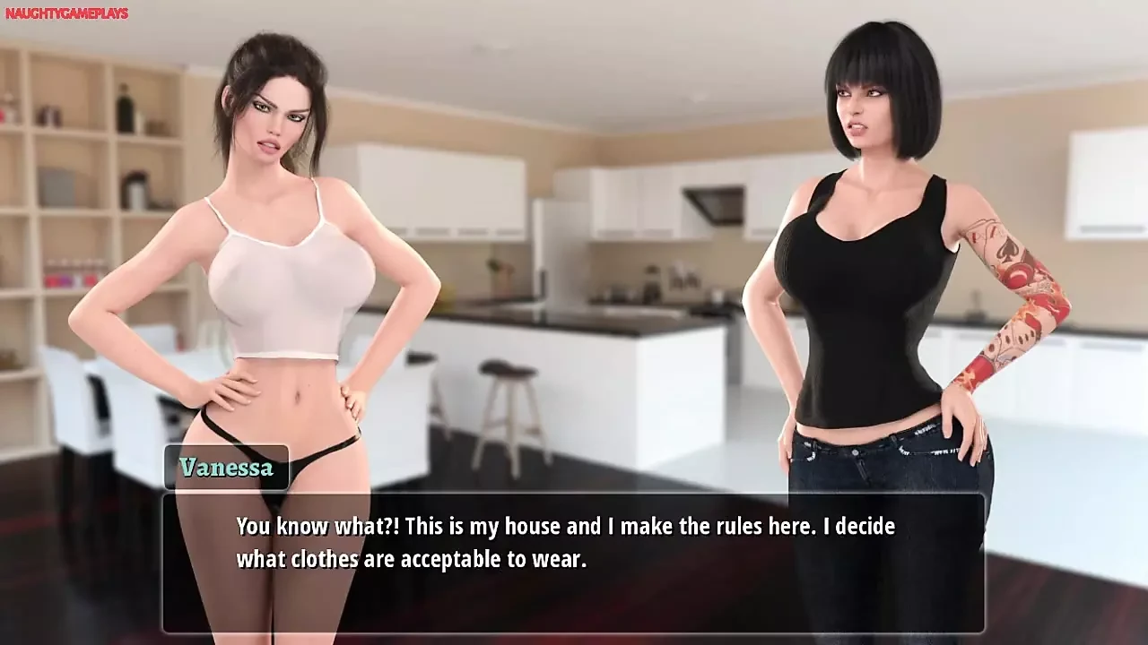 Lust & Life: Busty Housewife Helps Horny Man in Her House Full of Hot Women