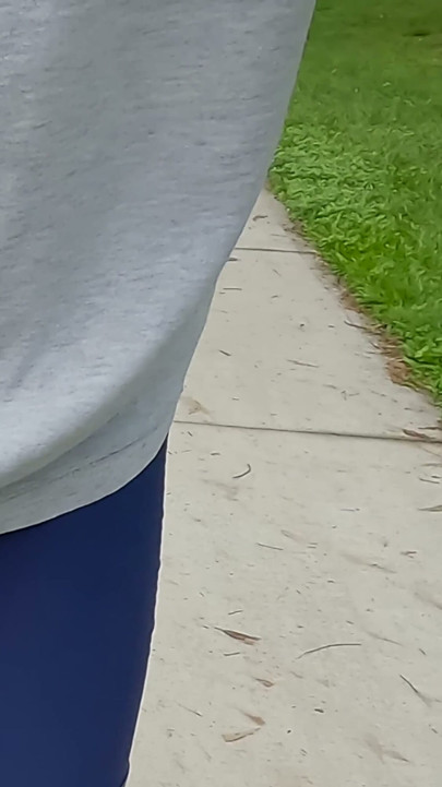 Straight guy with uncut cock rides with it hanging out. | Clip 1
