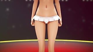 Mmd R-18 anime meisjes sexy dansclip 466