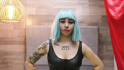 Rollenspiel, Blowjob mit Dildo