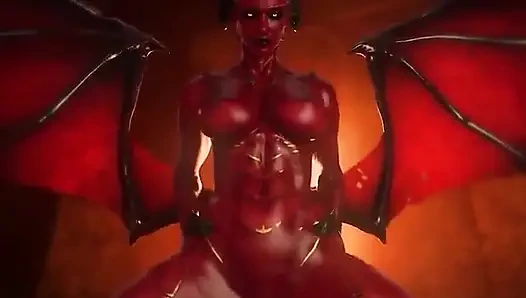 Oc Succubus in an Orgasmic Cowgirl