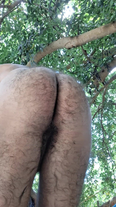Beautiful hairy butt