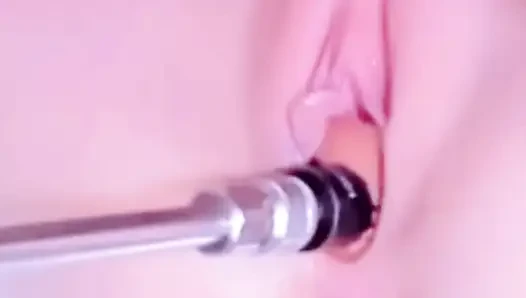 Asiatische Schulmädchen mit rosa Fotzen