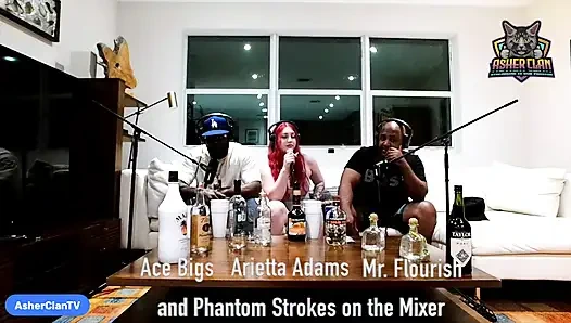 Adult Star Podcast bareng arietta adams di-anal sama mrflourish dan ace bigs
