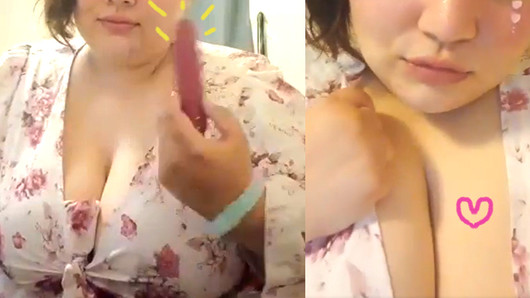 Amateur-BBW vergisst, Vibrator aufzuladen