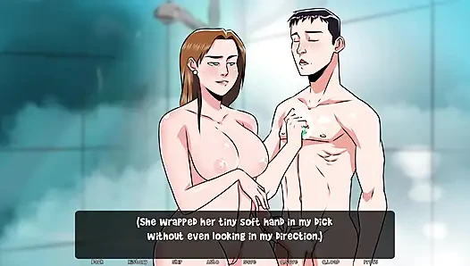 Dawn of Malice: stepmom and stepson, handjob and premature ejaculation e...