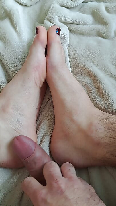 Play with my Feet and Cock (No Cum!)