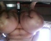 fat guy alone