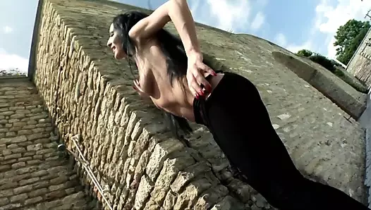 Such a sexy whore with a big ass and tits like Alisha is