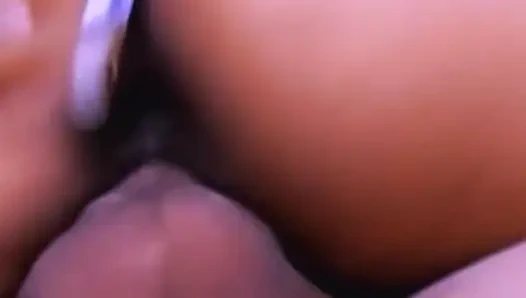 Adik tiri yang sempurna menunggangi keras - close up