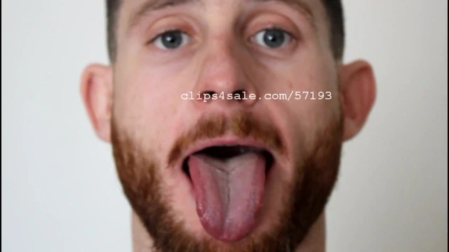 Tongue Fetish - Ted Tongue Video 1